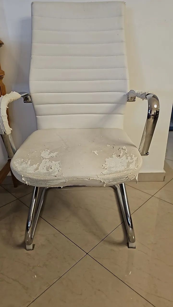 Cadeira escritorio Para reforma - Estrutura Ok