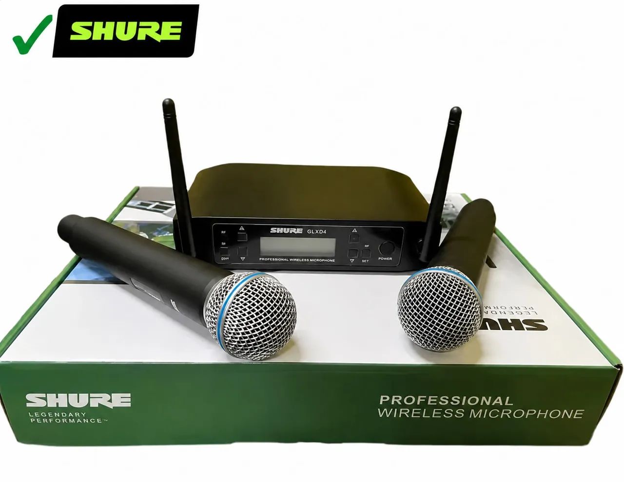 Microfone GLXD4 / Beta 58a UHF - Foto 2