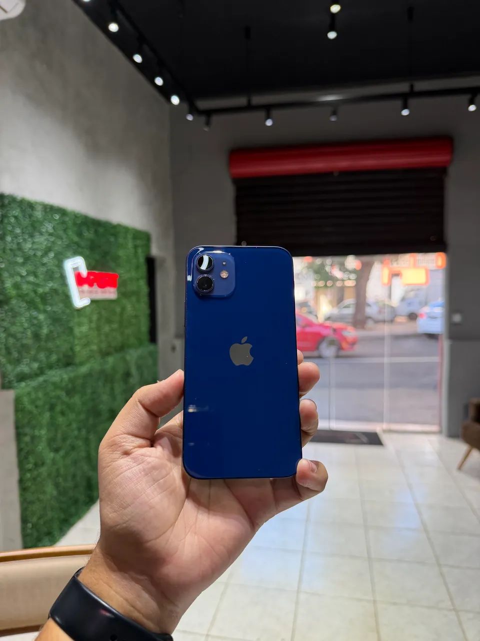 iPhone 12 256Gb Azul peça única 