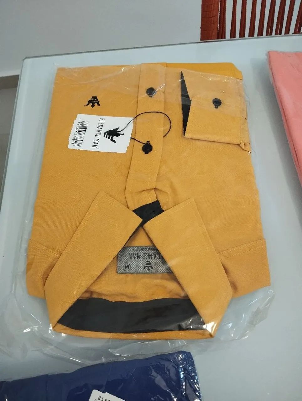 4 Blusas social manga longa 