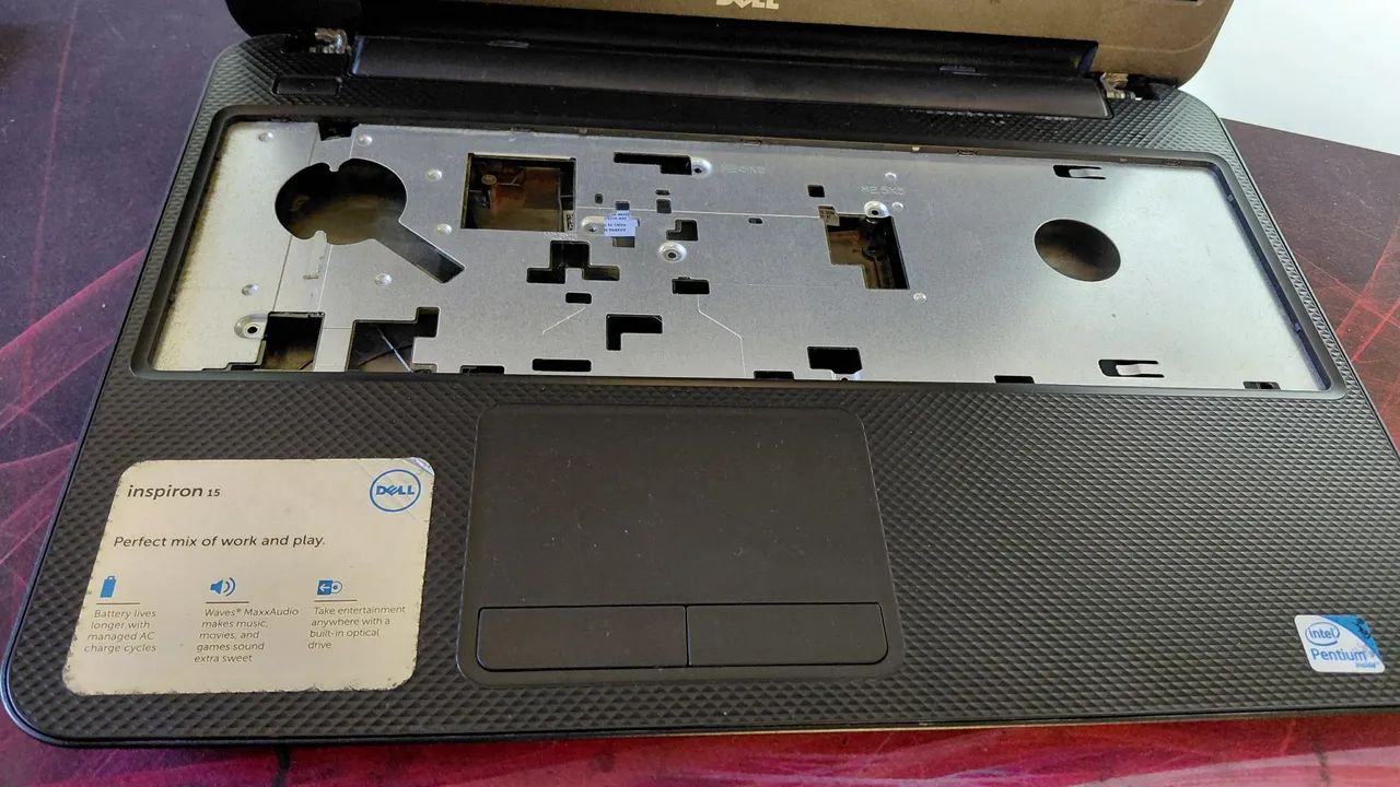 Carcaça completa notebook dell inspiron 15 3521 - Foto 2
