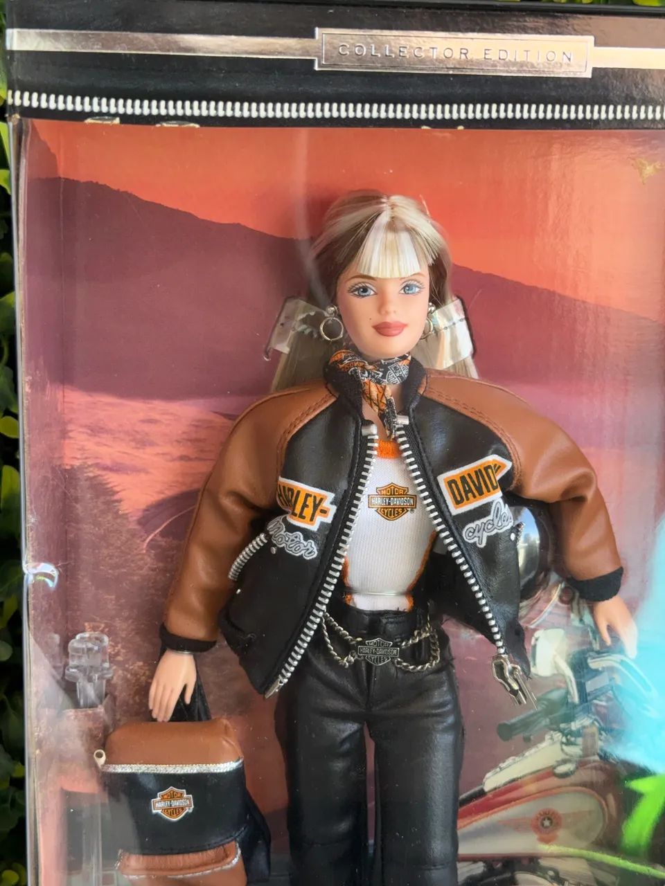 Boneca Barbie collector  Harley Davidson - Foto 2