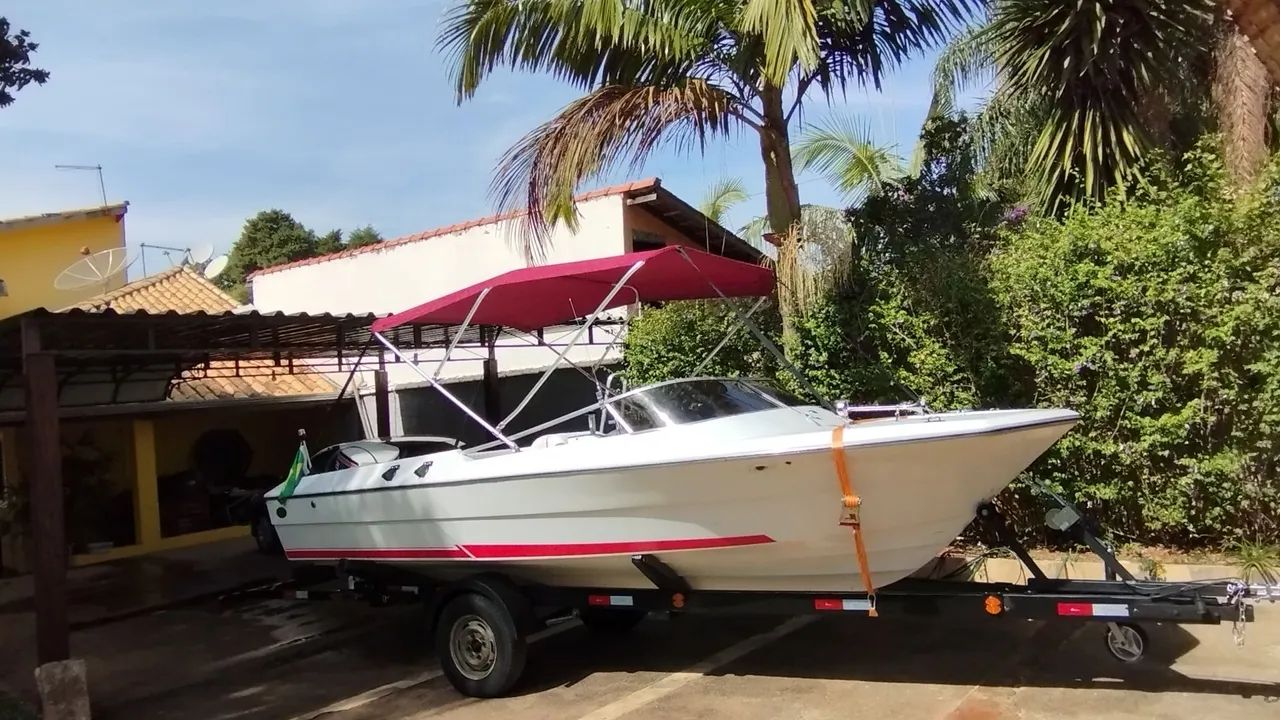 Lancha CabrasMar Marimbá 1976 - 18 Pés  - Foto 2