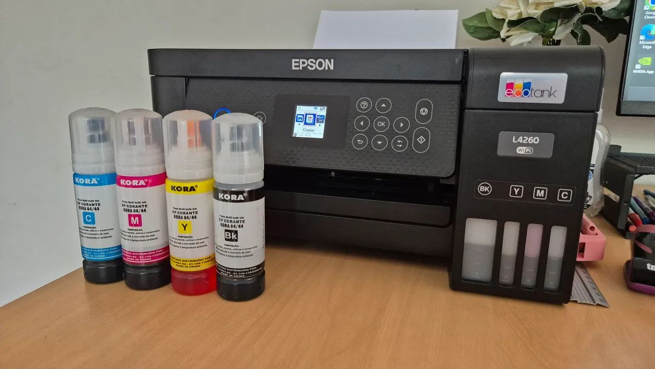 Impressora Epson l4260 com tinta!