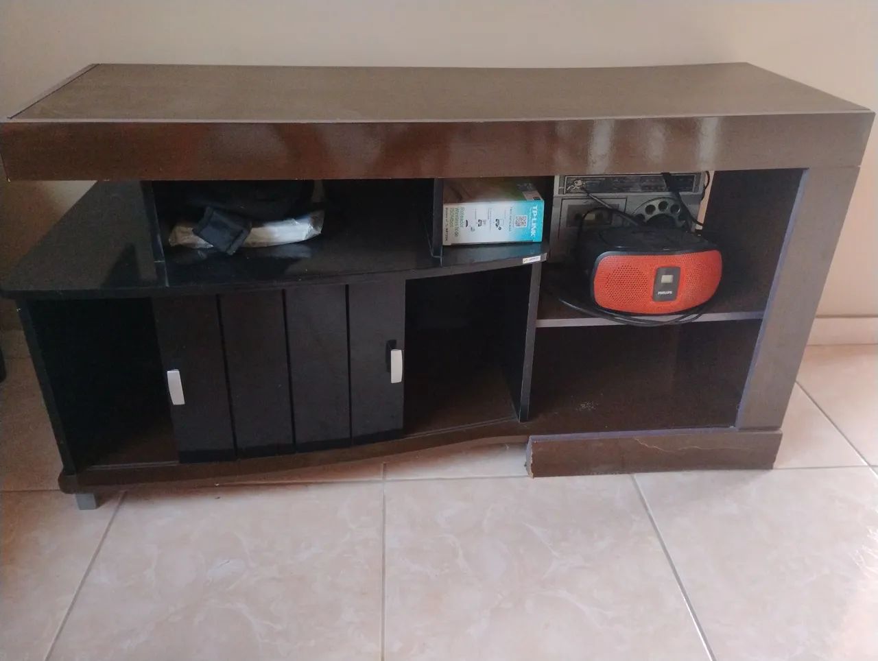 Vendo Rack de madeira para smartv  - Foto 5