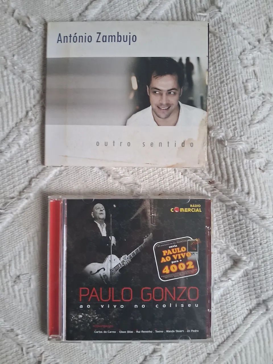 Cd's PAULO GONZO / ANTÓNIO ZAMBUJO
