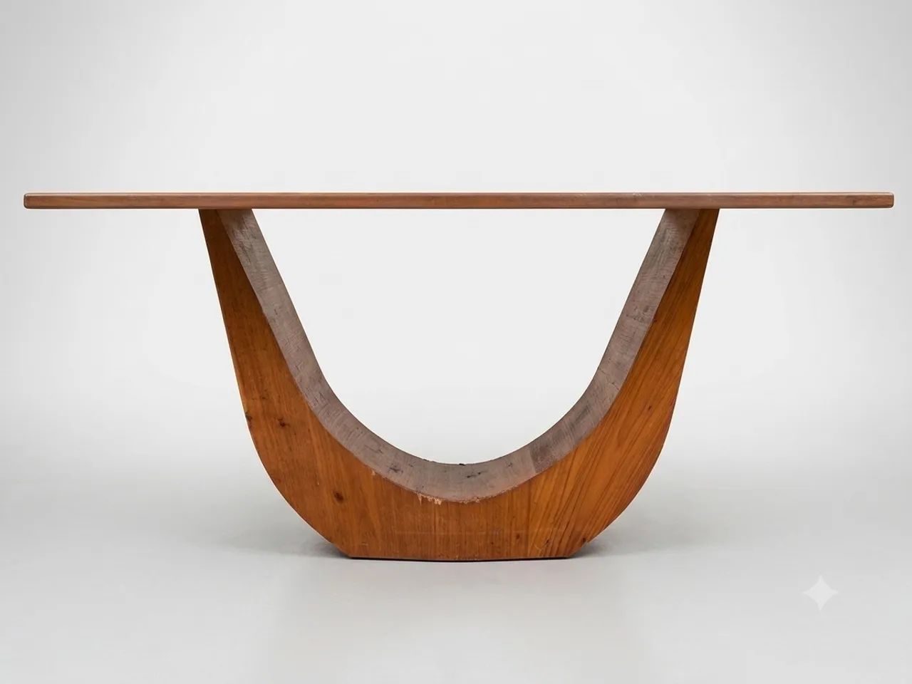 Mesa rústica única 