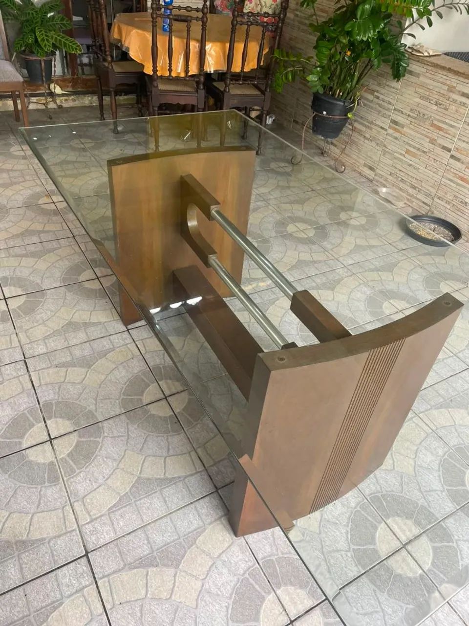 Vendo mesa de vidro (para 6 cadeiras ) - Foto 4