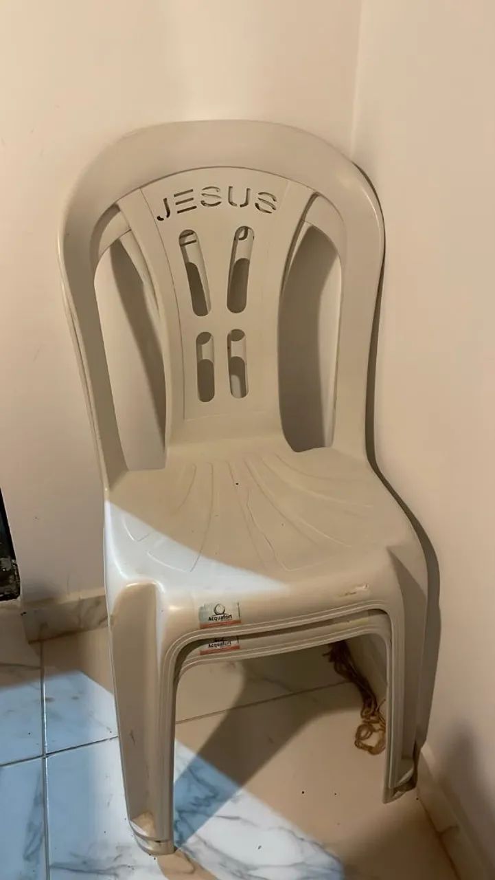 Par de Cadeiras Abençoadas de Jesus
