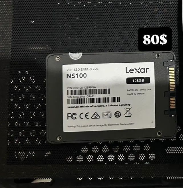 Ssd lexar 128gb