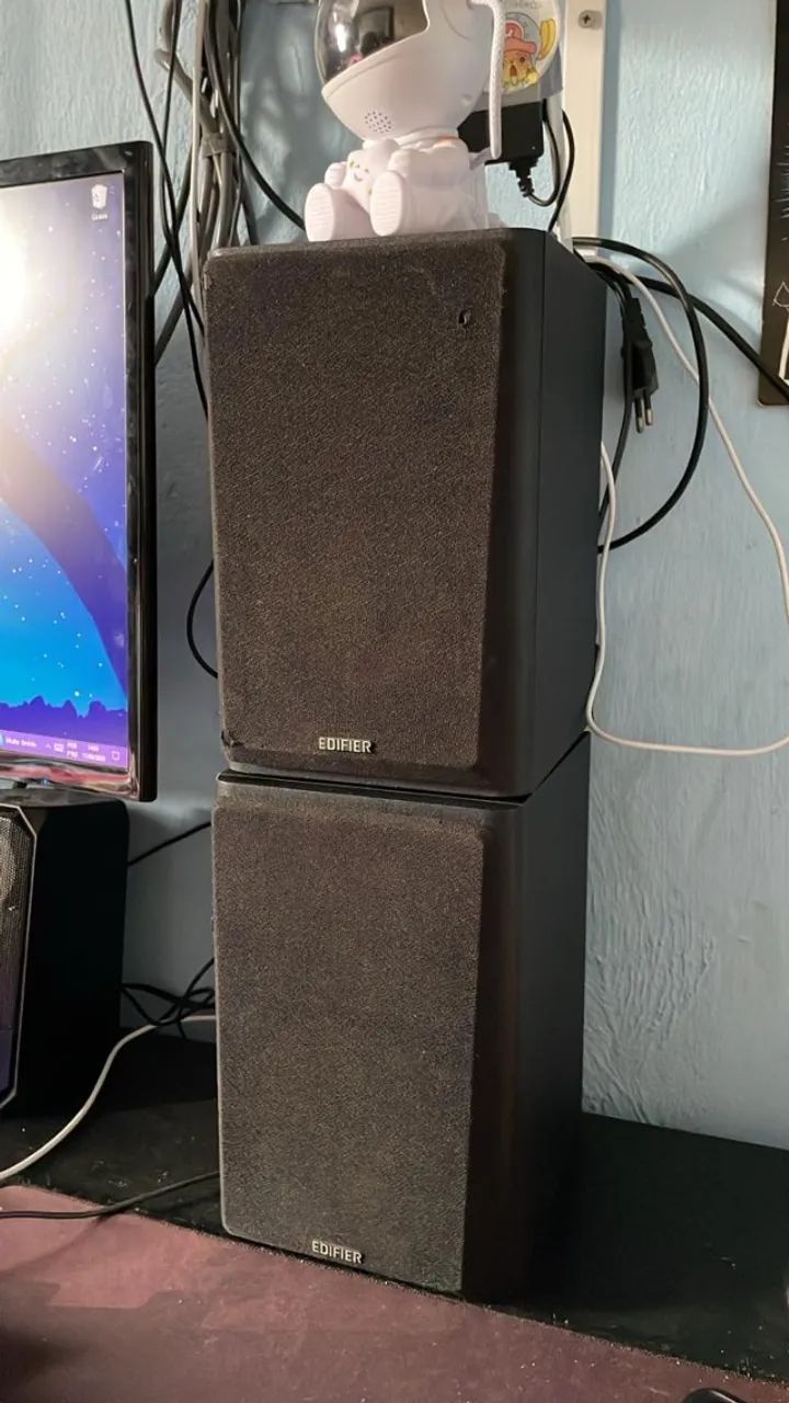 Monitor de Áudio Edifier, R1000T4 preta - Foto 5