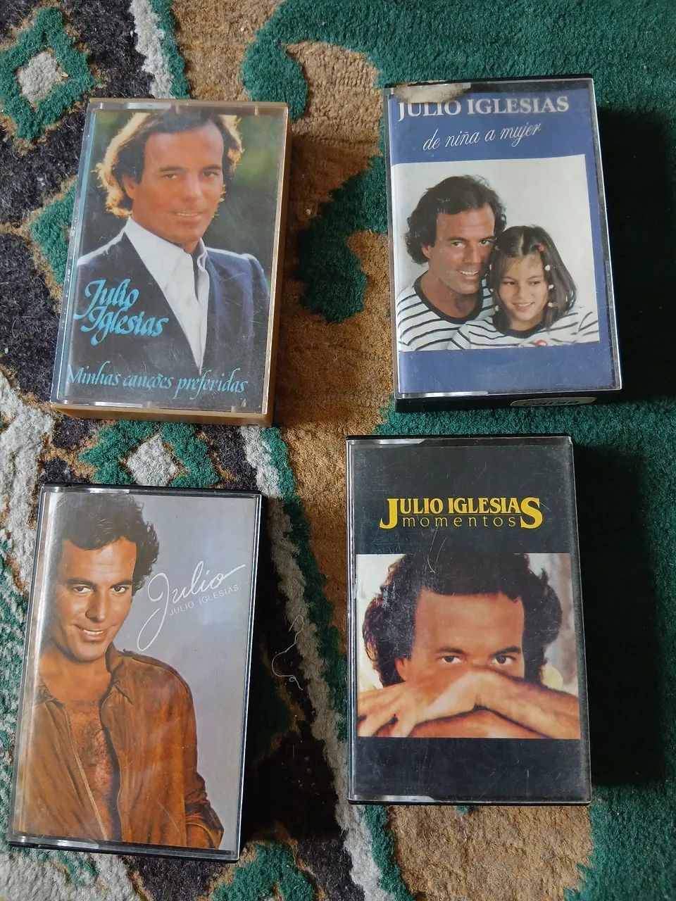 Lote 4 Fitas K7 Julio Iglesias 