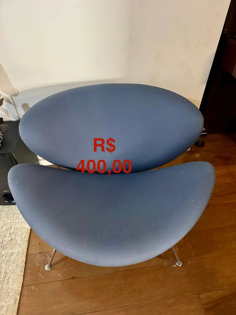 Poltrona meia lua Way Design