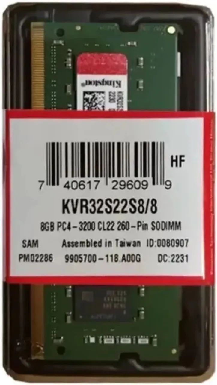Memória DDR4 Smart 8Gb notebook