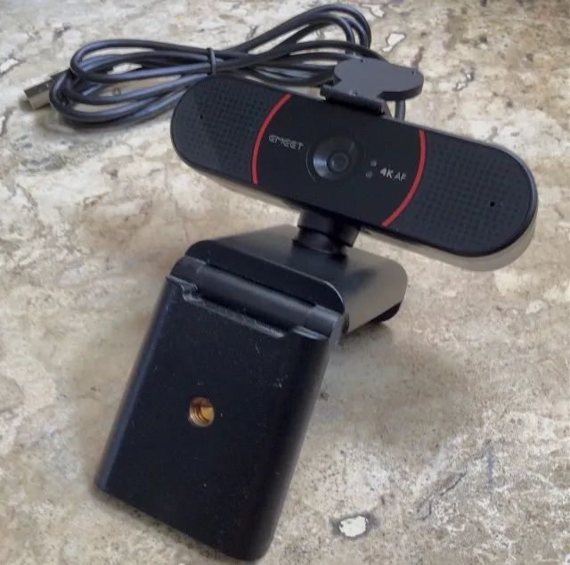 Webcam EMEET C960 4K Preta Original - Foto 2