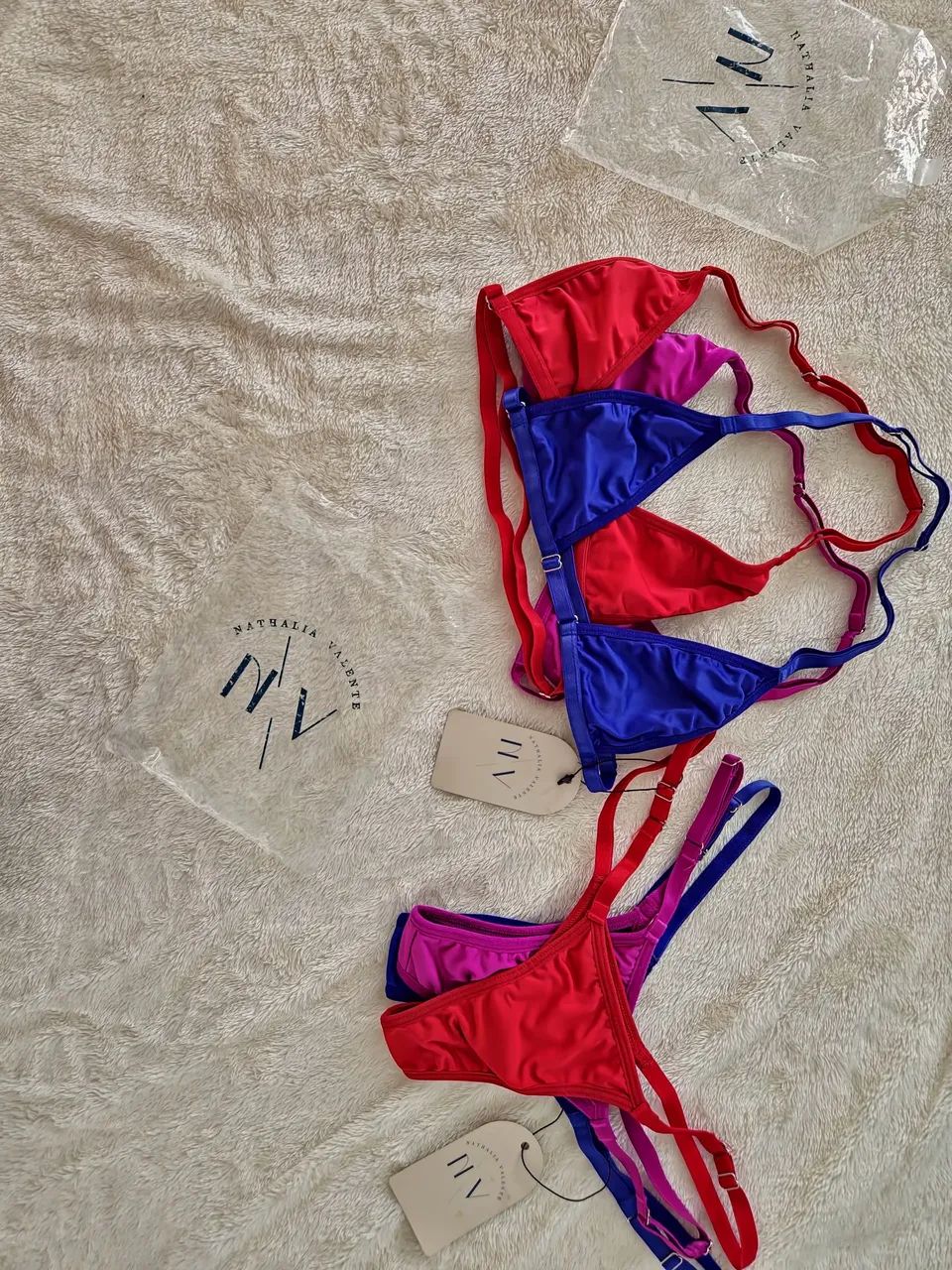 Kit biquínis da marca Natália valente 