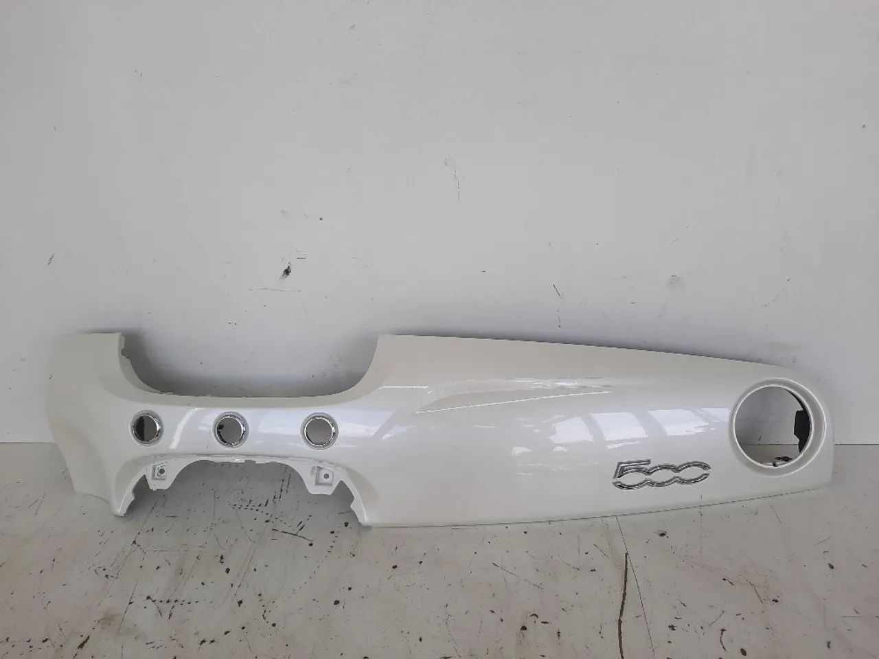 Moldura Painel Central Fiat 500 2012  - Foto 2