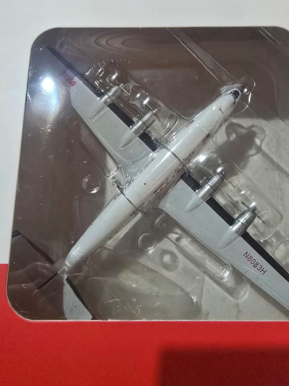Miniatura Lockheed L-1649a Starliner De Twa N8083h Escala 1:200 - Foto 3