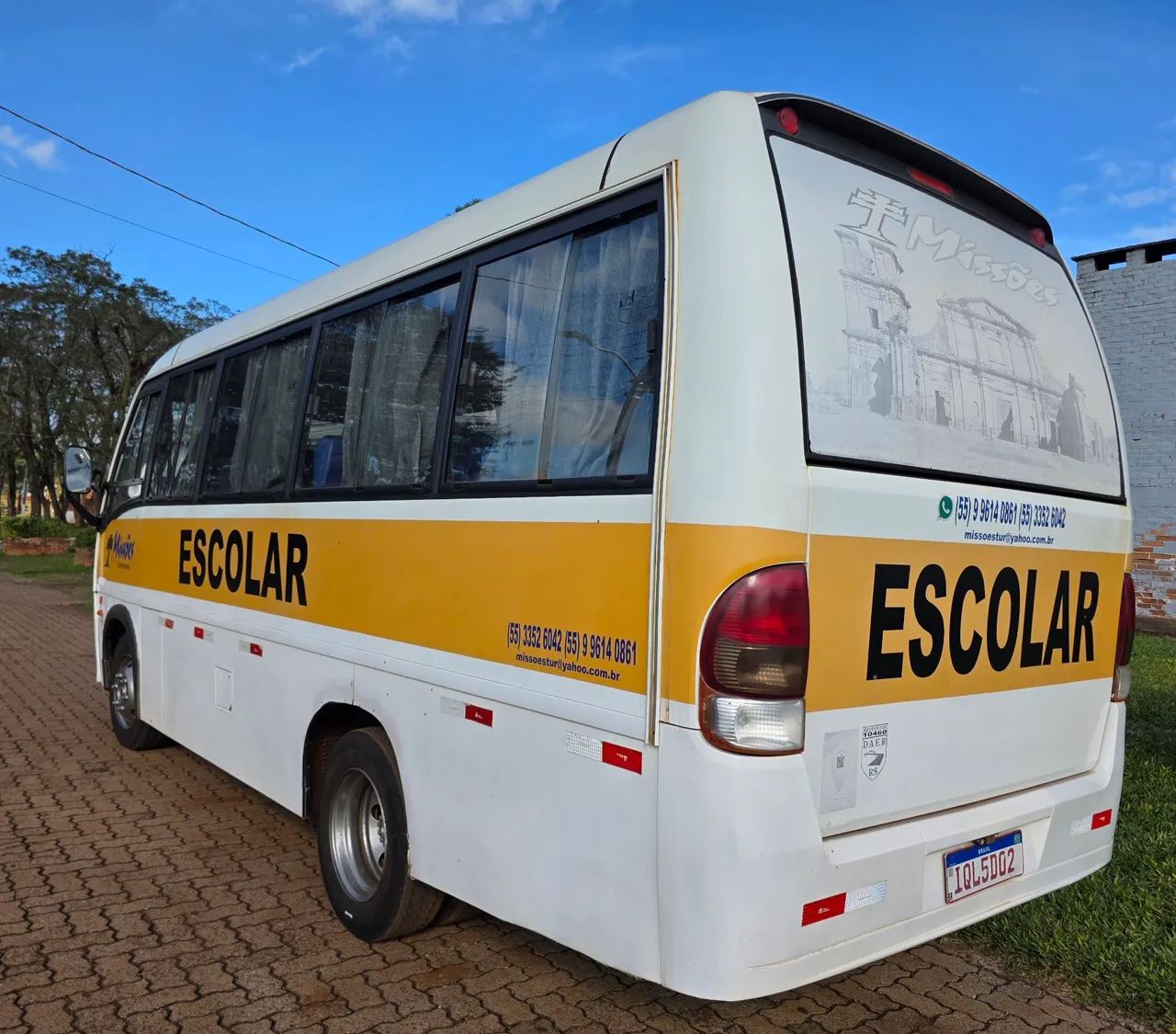 MICROÔNIBUS ESCOLAR VOLARE V8, 2010, 24Lug, MWM, FREIO A AR, EXCELENTE ESTADO. - Foto 3
