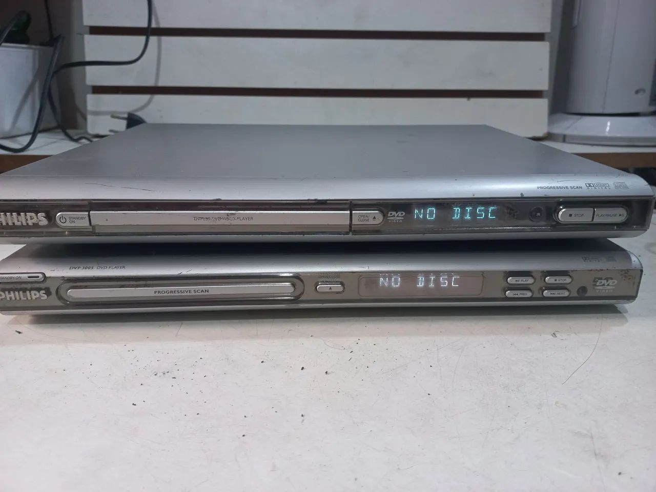 2 DVD Player Philips no estado  - Foto 4