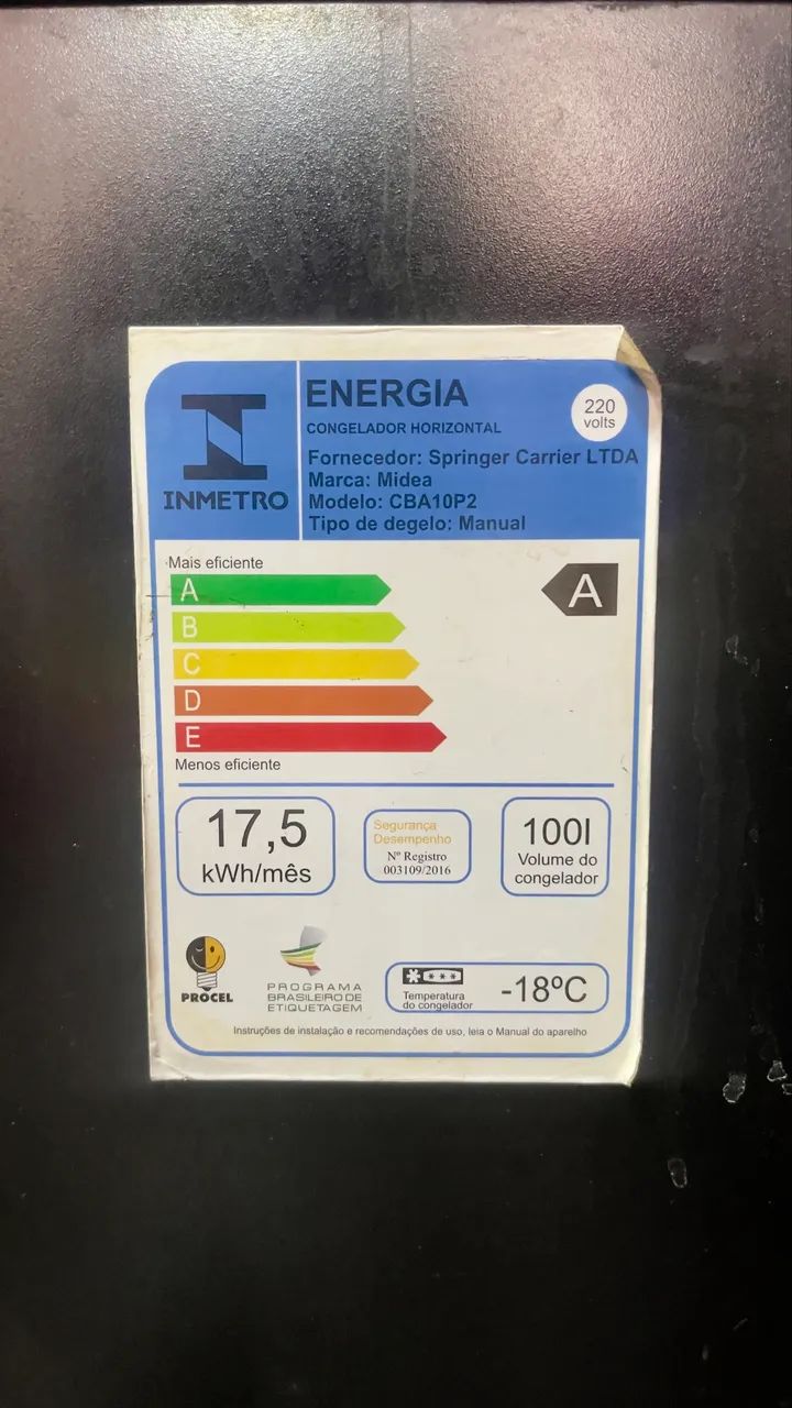 Freezer midea 100 litros  - Foto 3