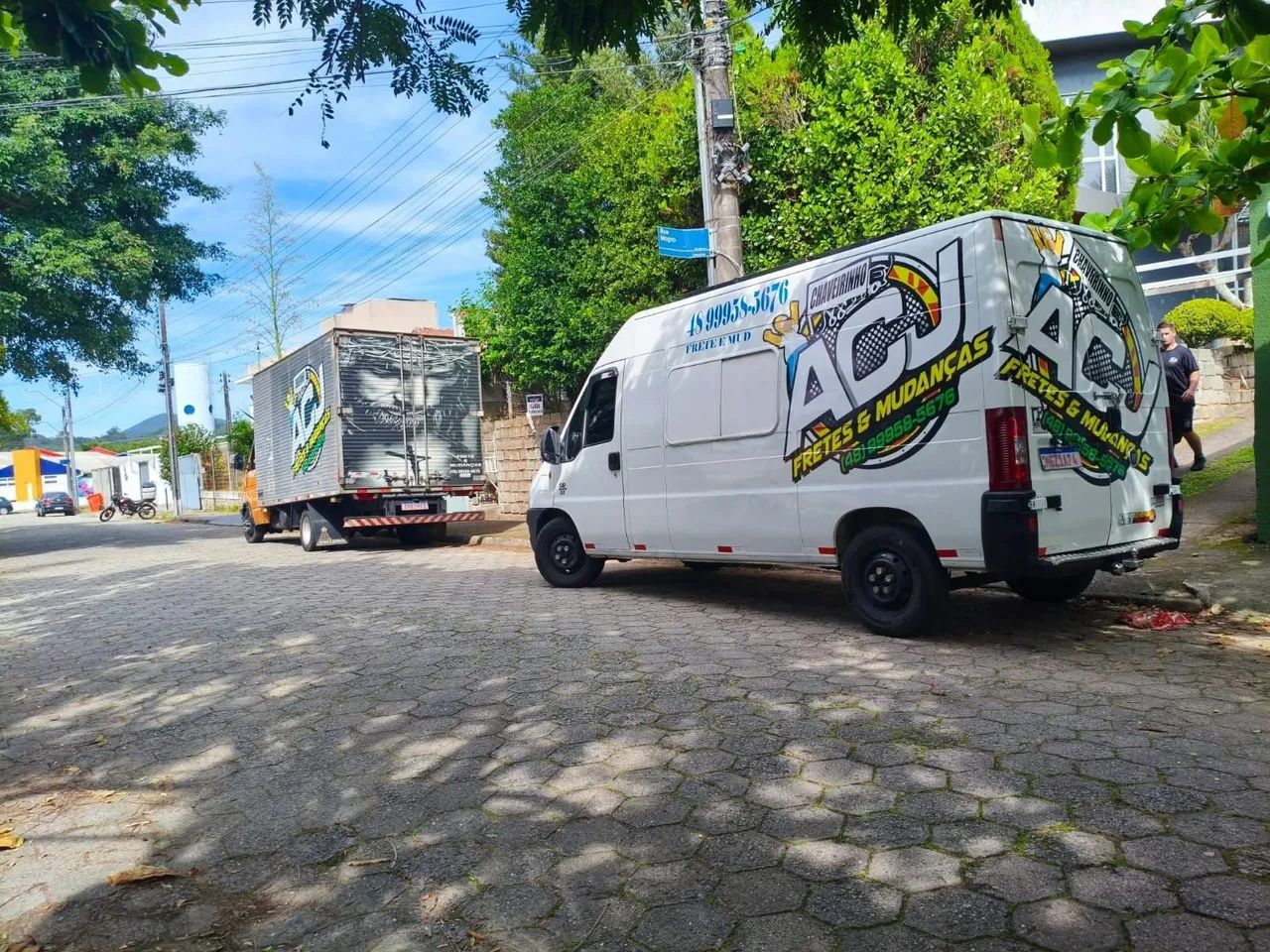 Van e caminhão de mudança. - Foto 4