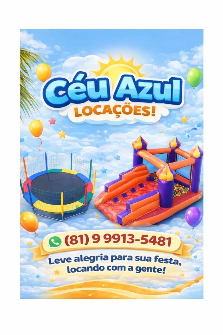 Aluguel de Brinquedos infláveis! 