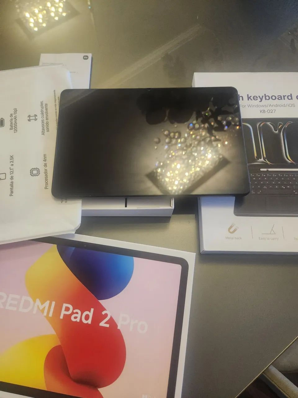 Tablet xiaomi redmi pad 2pro 8ram  256 gb. Com teclado e caneta.  - Foto 4