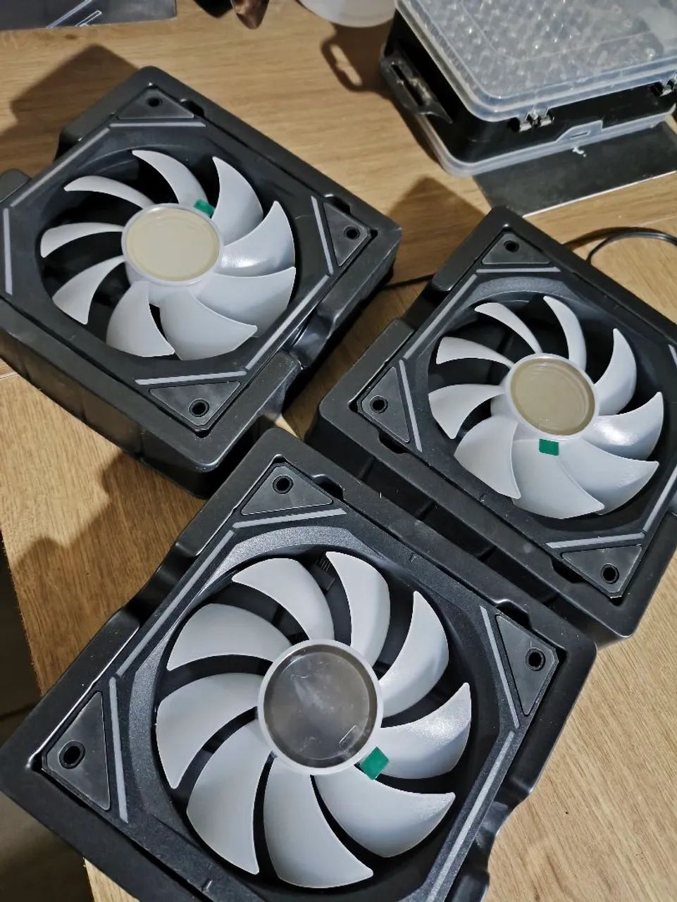 Kit 3 ventoinhas Magneto pro argb 120mm