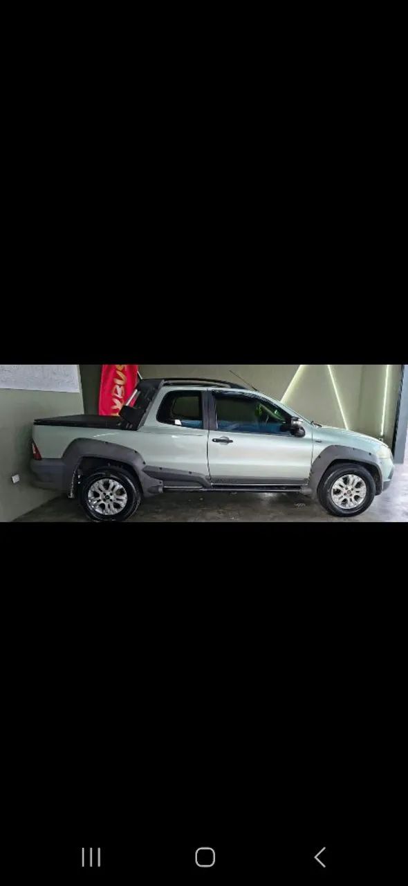 Fiat Strada Adventure1.8/ 1.8 Locker Flex CD 2011 - Foto 4