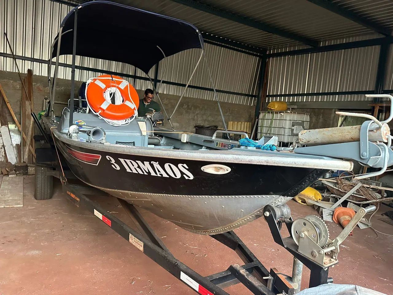 Lancha Levefort Marfim 5.5 Clx + Motor Yamaha 60 HP 4t + Carreta Rondon (Kit 2014) - Foto 3