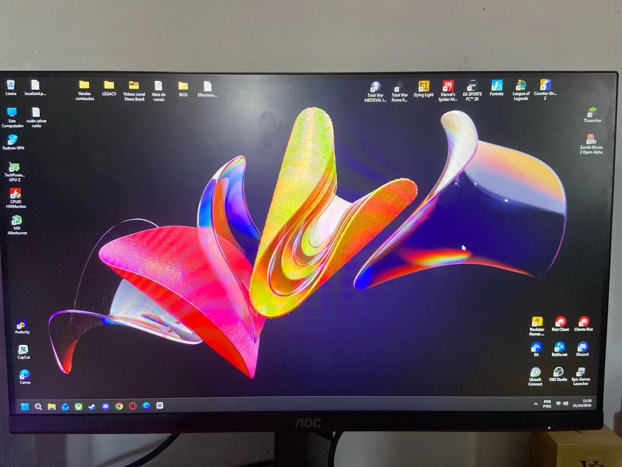 Pc gamer e monitor  - Foto 2
