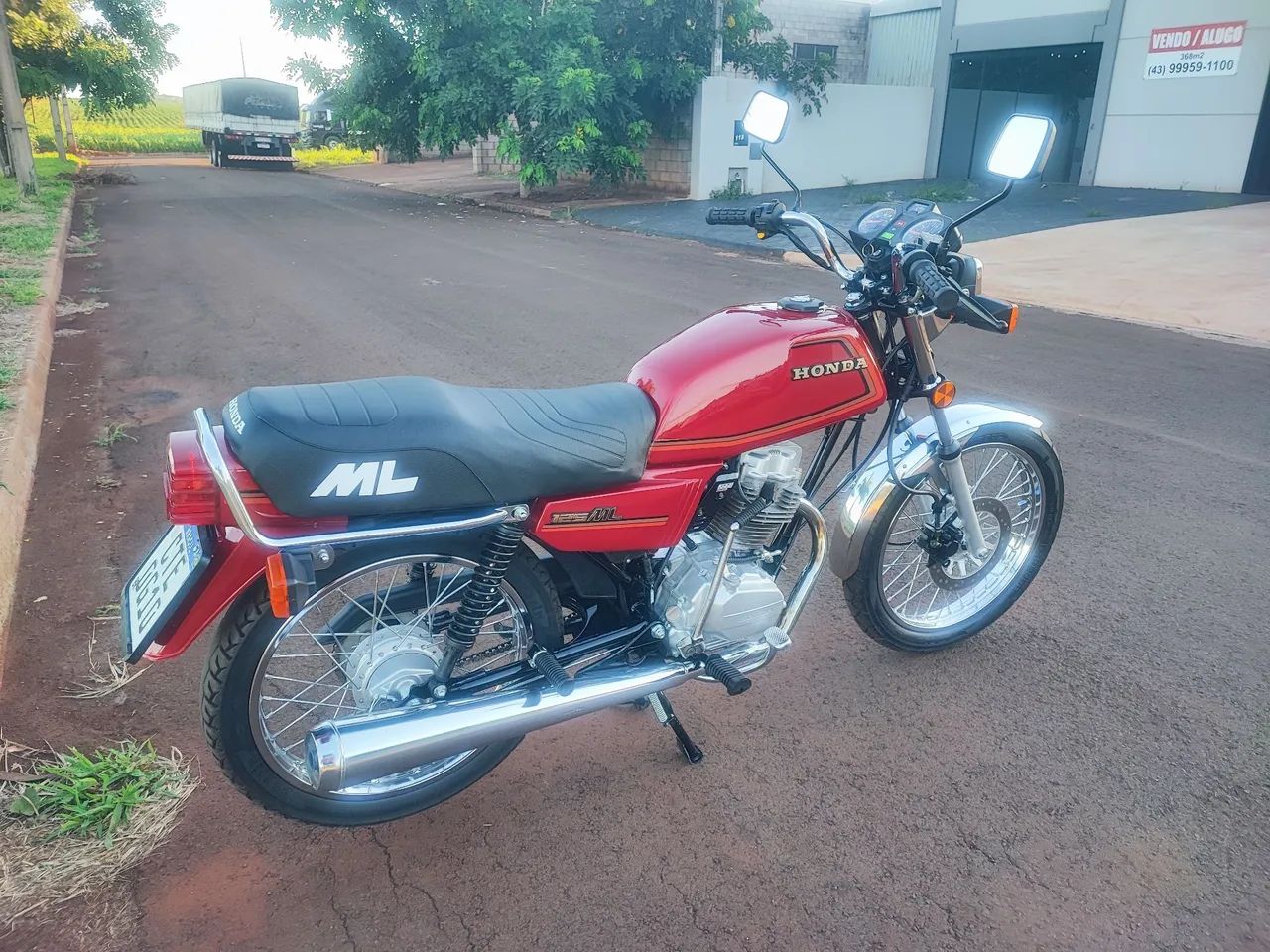 ML 125 84 restaurada impecável - Foto 4