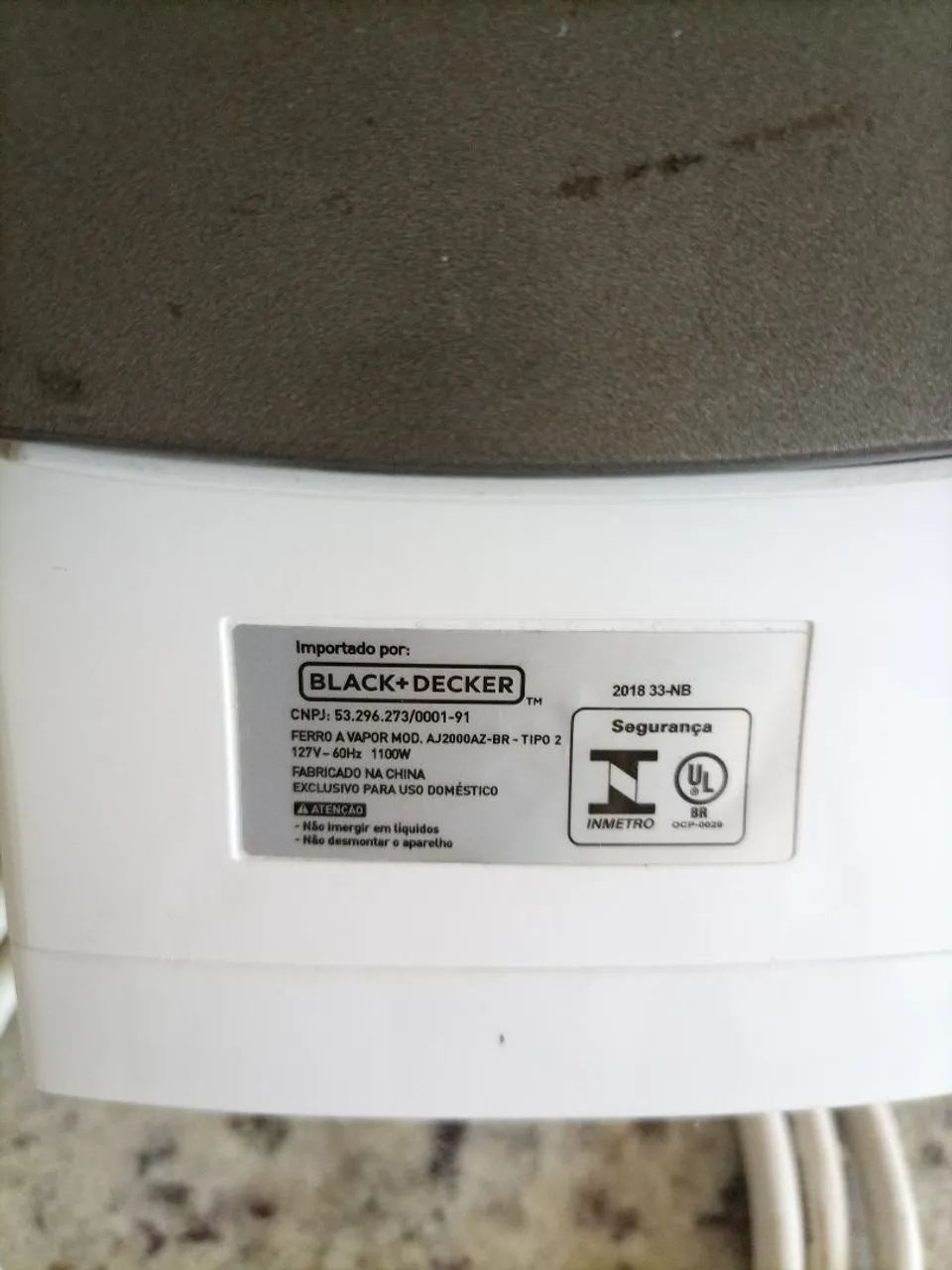 Ferro Passar Black Decker 127v - Foto 3