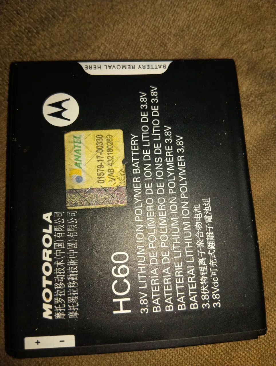Bateria Motorola HC60 - Foto 2