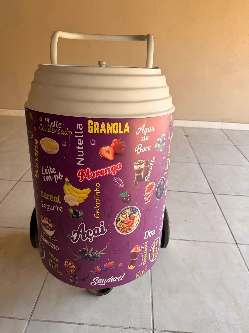 Carrinho açaí, sorvete - Foto 3