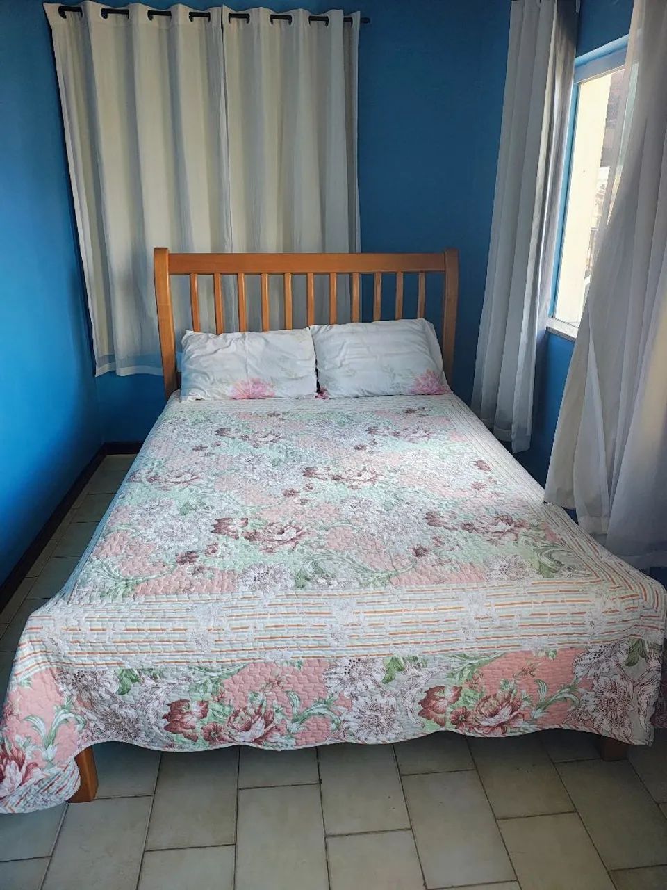 Cama de Casal Madeira Maciça - Foto 2