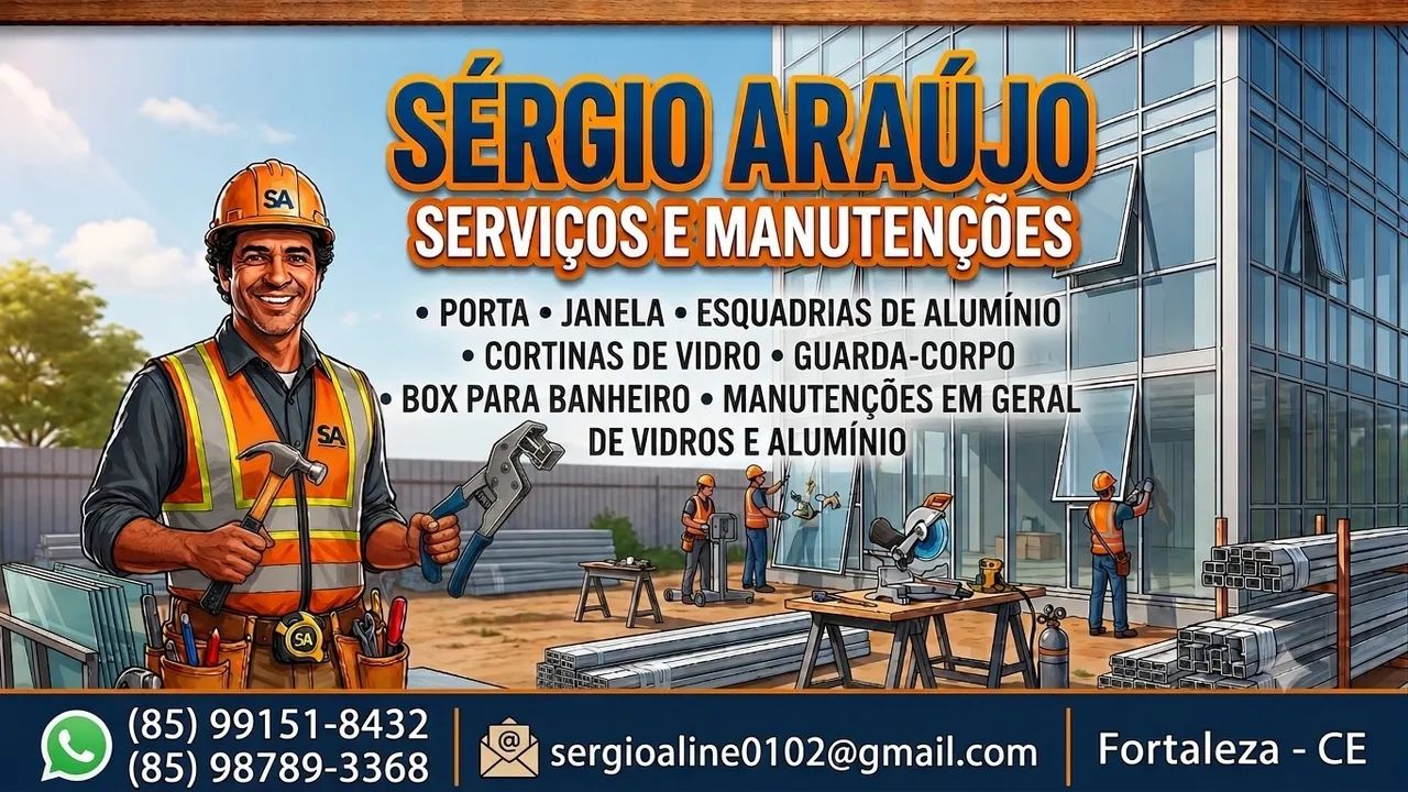 Serviços de alumínio 