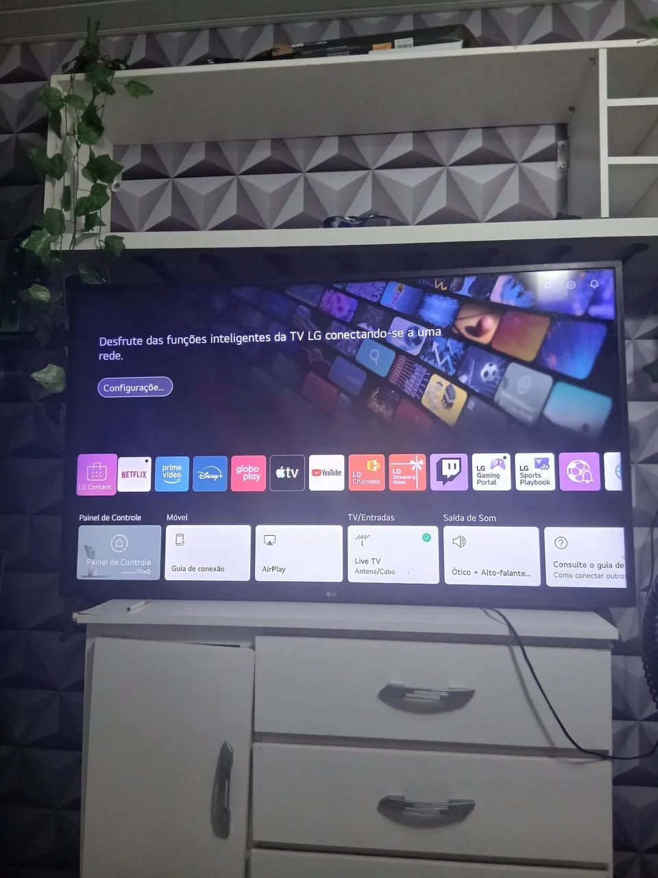 TV LG 55 POLEGADAS UHD IA INTEGRADA 4K Preço Negociavel