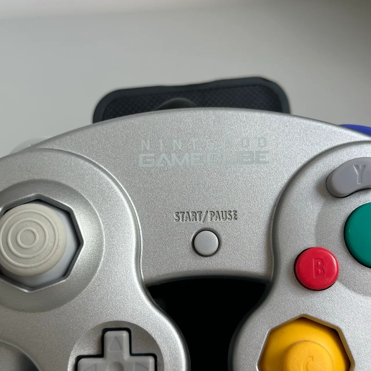 Controle Nintendo GameCube Platinum Prata Original Usado - Foto 4