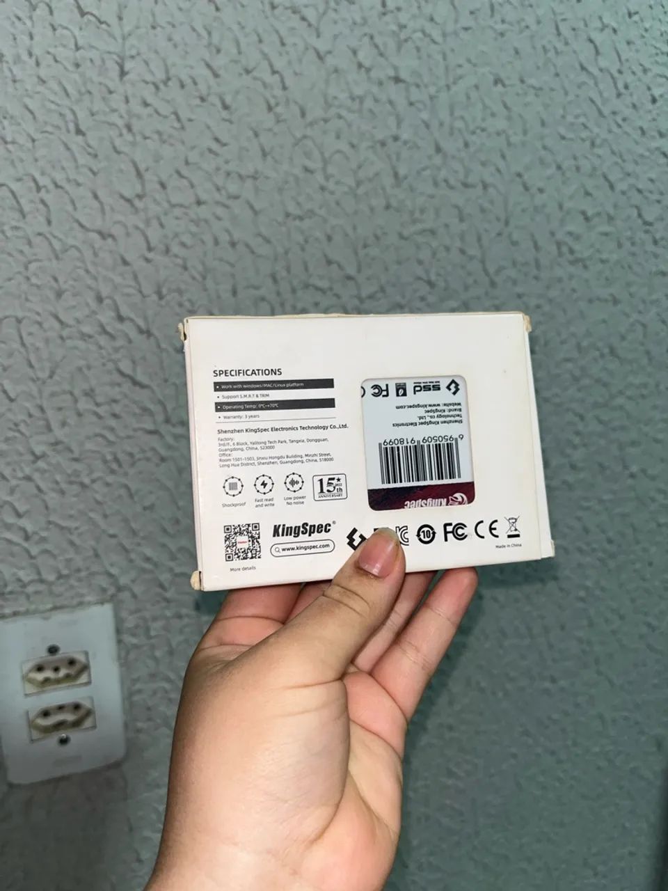 SSD 256gb kingspec - Foto 2