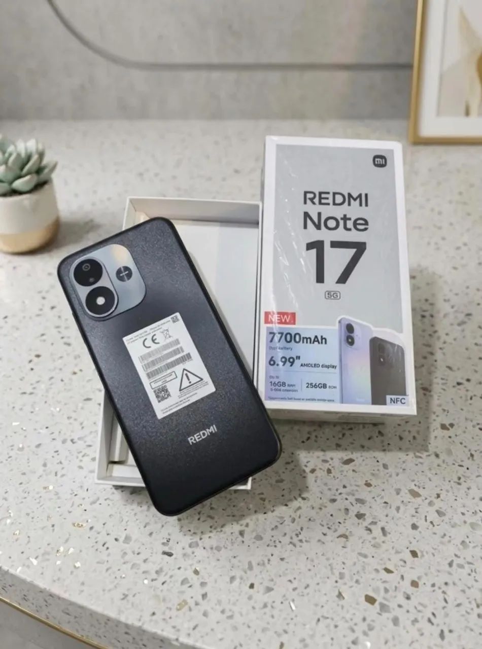 Redmi Note 17 5G NFC 6ram 128gb LANÇAMENTO