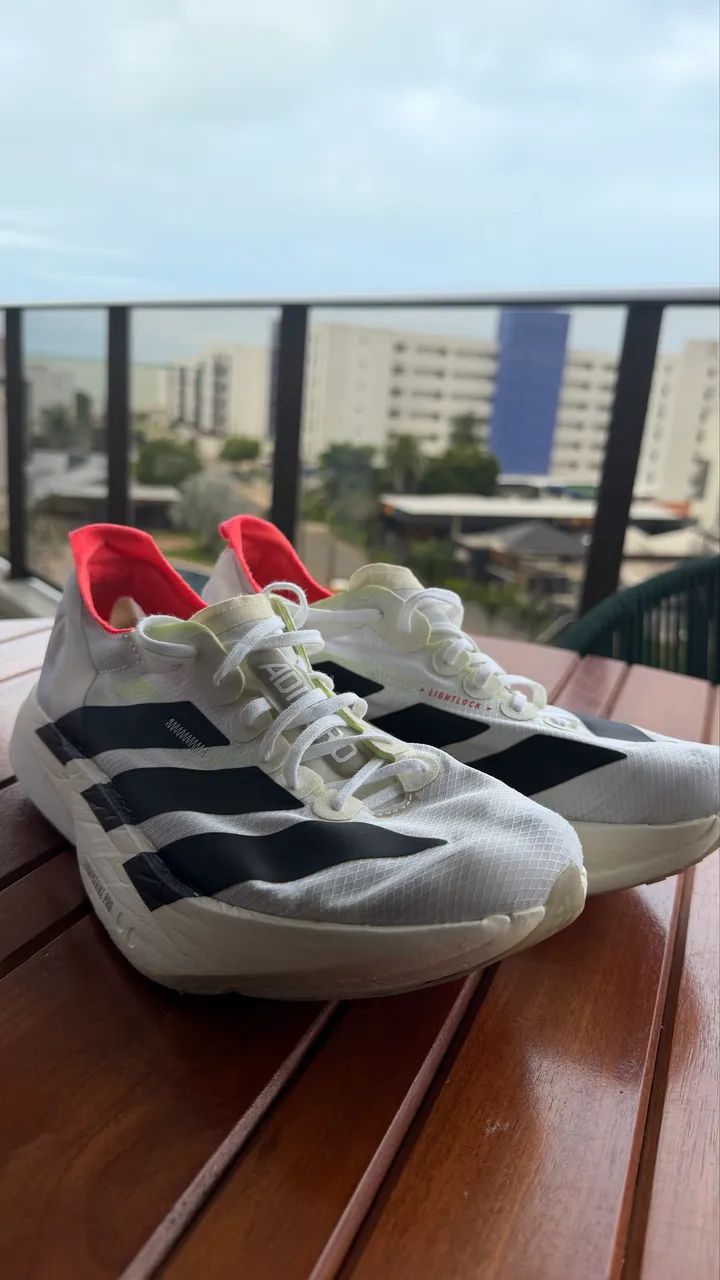 Tênis Adidas adios pro 5 - Branco - Foto 2
