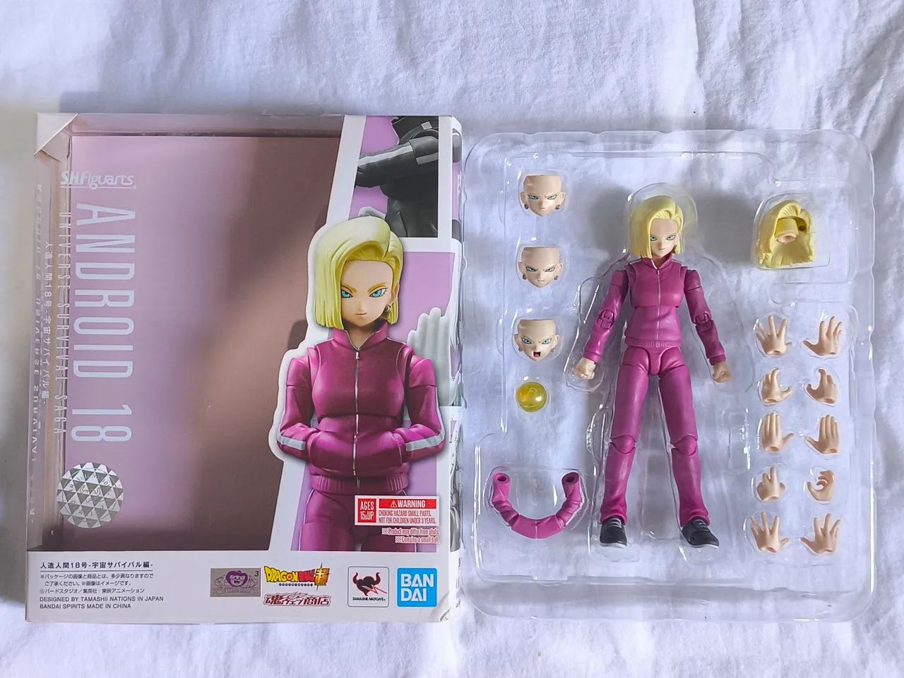 Android 18 sh figuarts torneio do poder