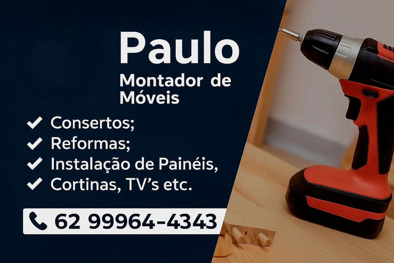Montador de móveis em Anápolis 