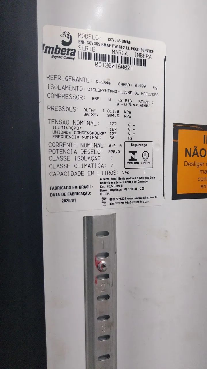 Freezer cervejeiro 
