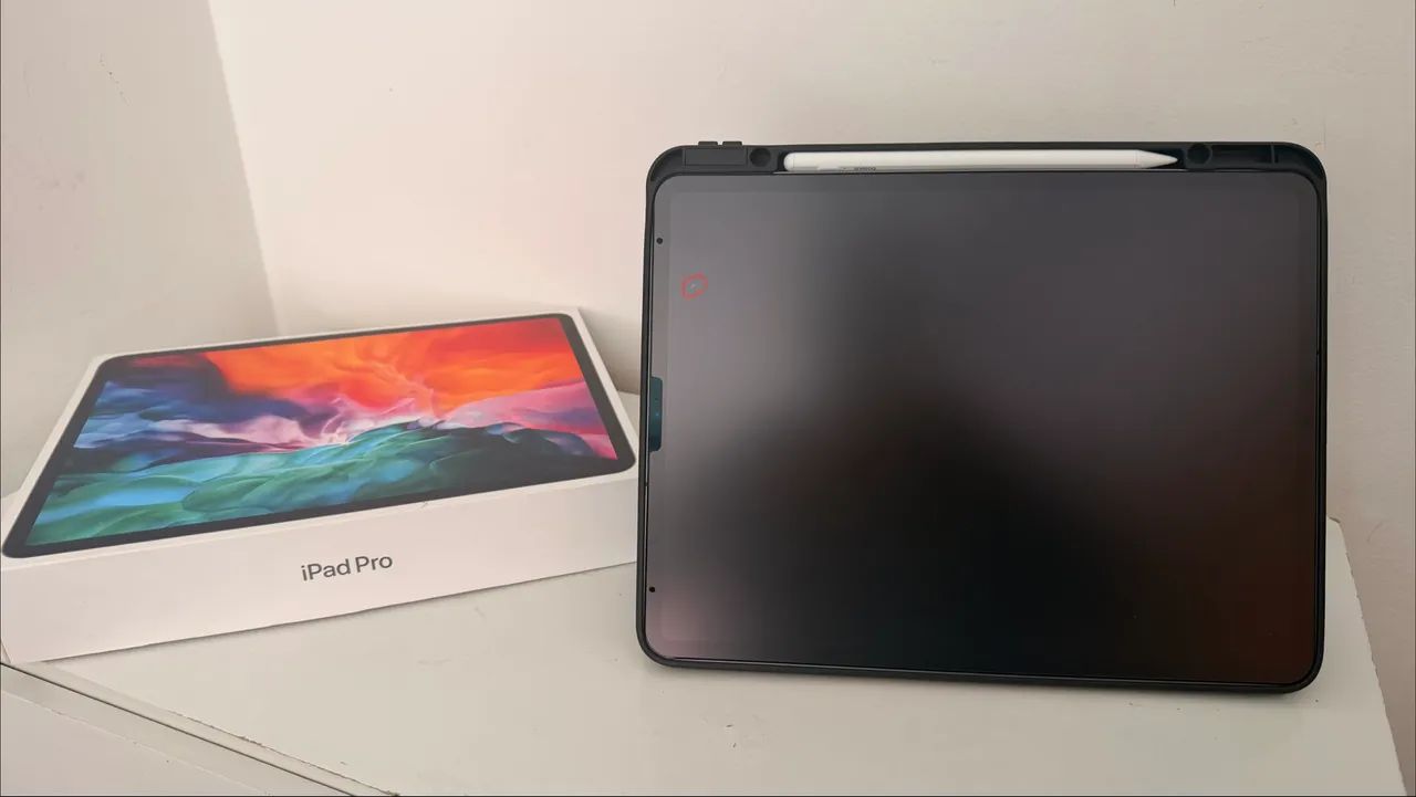 iPad 12.9 Pro 128gb 4 geração celular + WiFi Com caixa