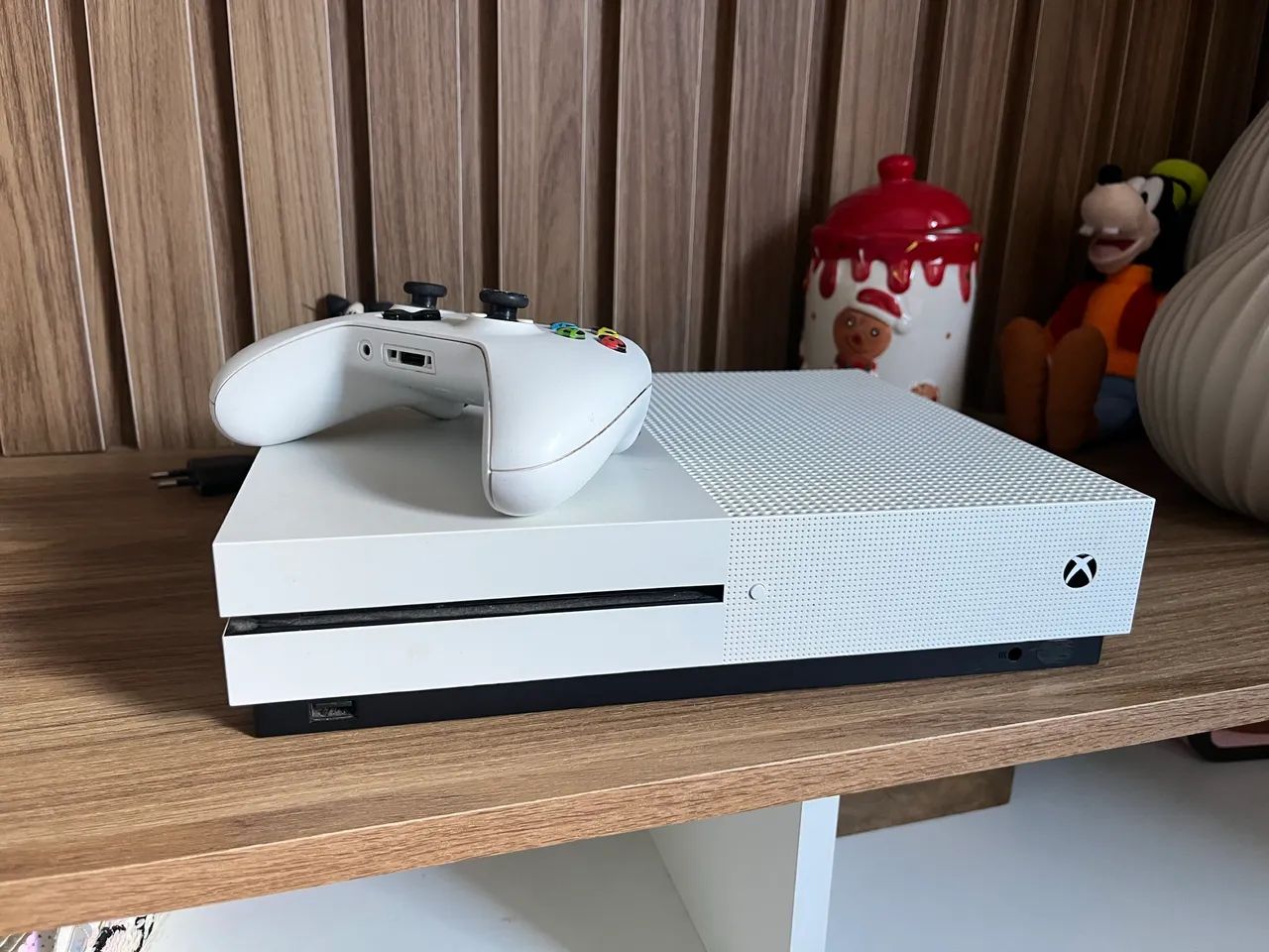 Xbox one s 1 tb com defeito  - Foto 4