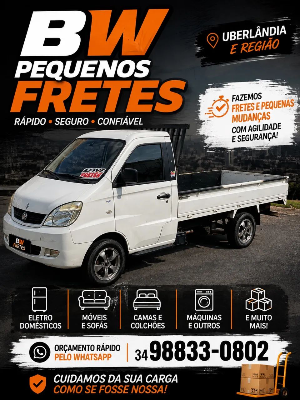 Faço fretes 