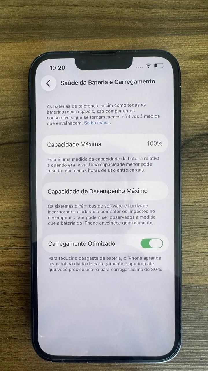Vendo iPhone 13 256gb com nota fiscal e 100% da bateria - Foto 3